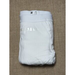 3 Vtg BVD White Briefs Underwear XL Logo Cotton Tighties Whiteys Discontinued